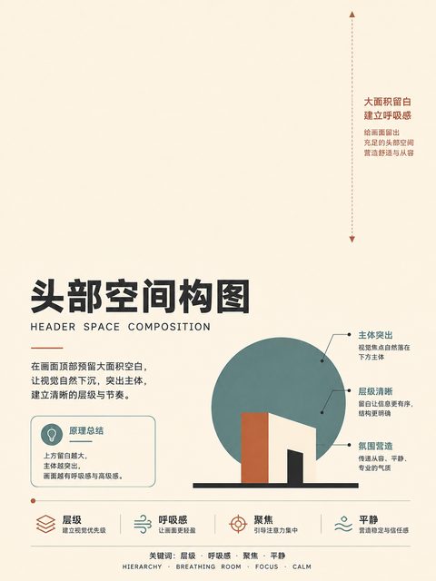 头部空间构图