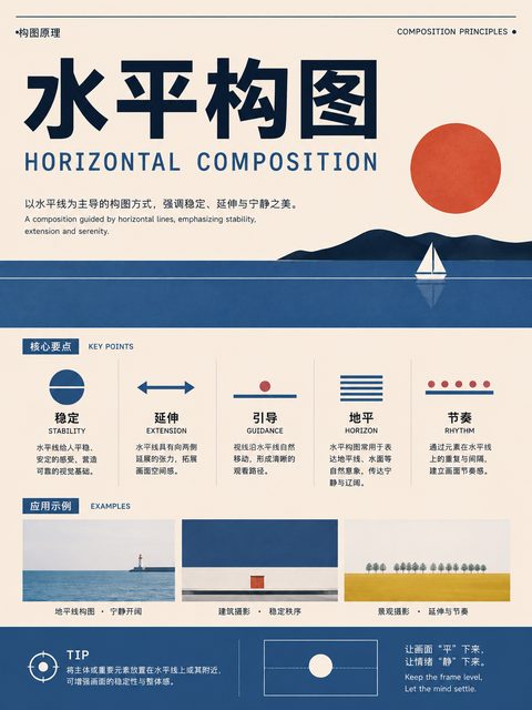 水平构图