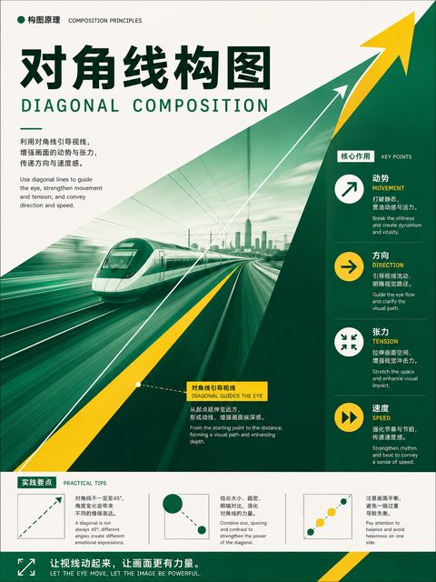 023 对角线构图