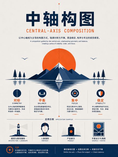 027 中轴构图