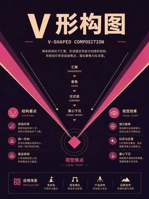 034 V 形构图