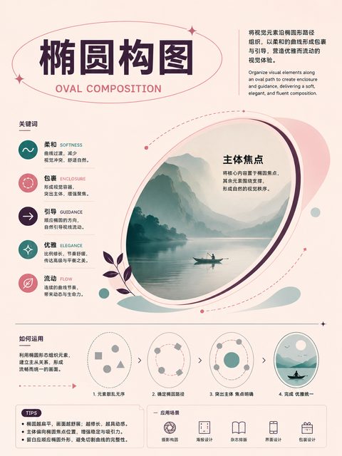 048 椭圆构图