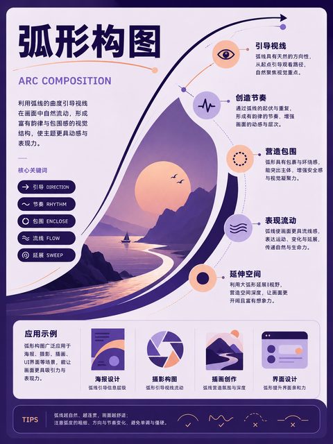 049 弧形构图
