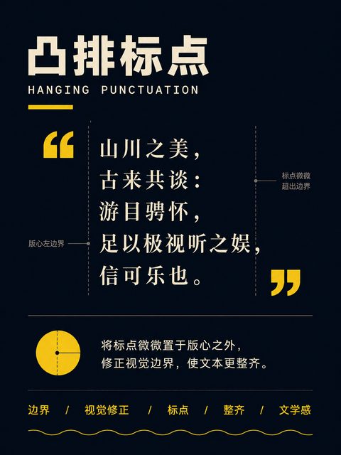 凸排标点
