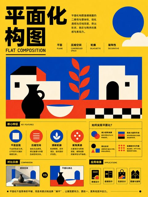 085 平面化构图