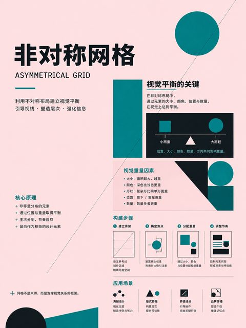 非对称网格 海报 变体2