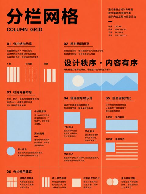 分栏网格 海报 变体2