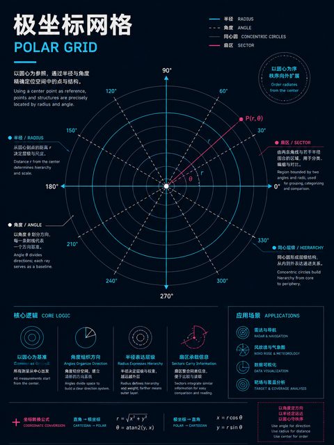 204 极坐标网格