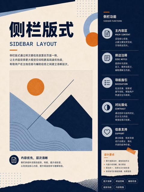156 侧栏版式