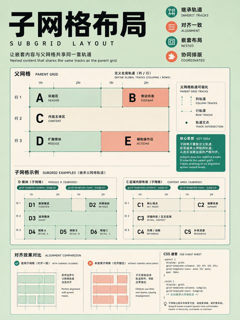 228 子网格布局