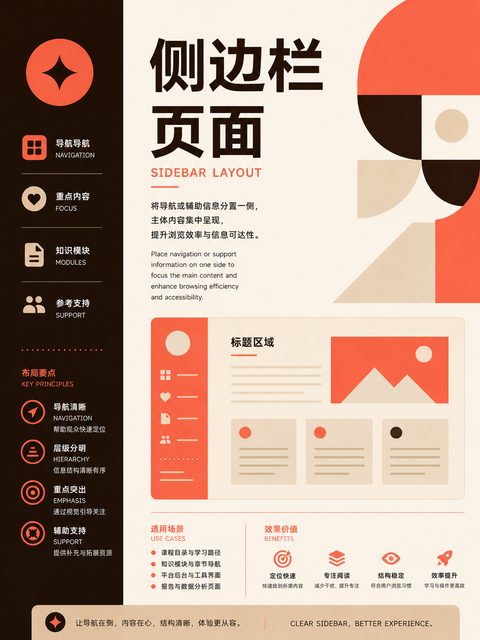 258 侧边栏页面