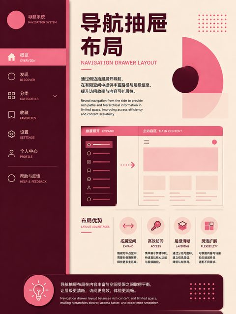 263 导航抽屉布局