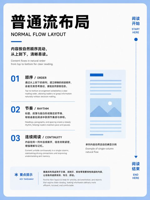 普通流布局