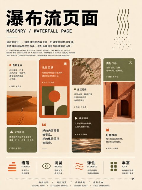 271 瀑布流页面