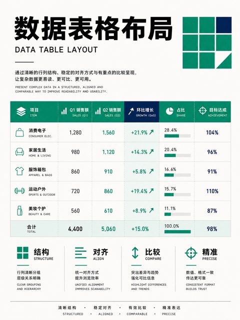 274 数据表格布局