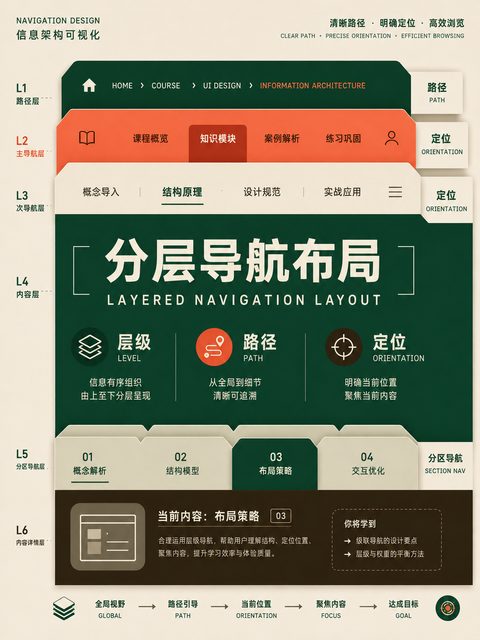 290 分层导航布局