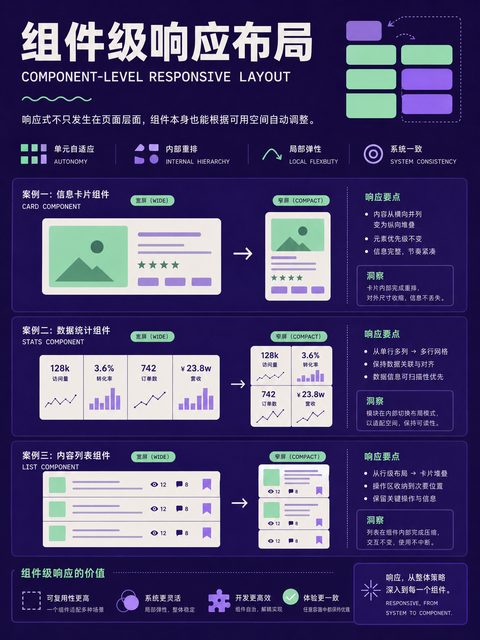 300 组件级响应布局