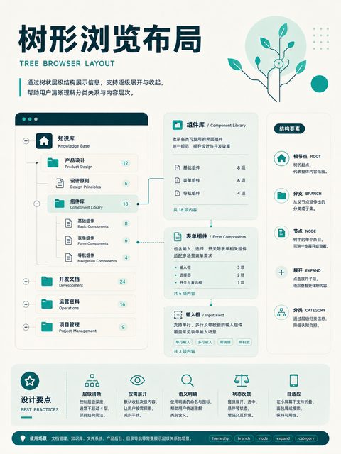 280 树形浏览布局