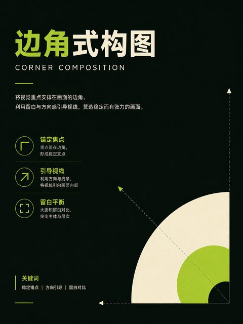 323 边角式构图