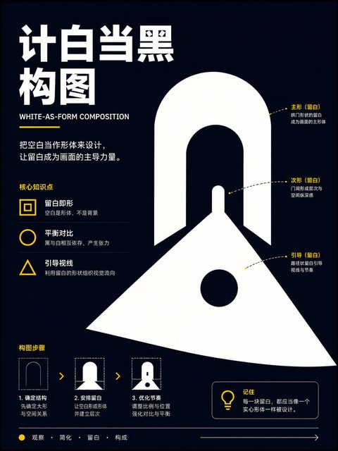 327 计白当黑构图