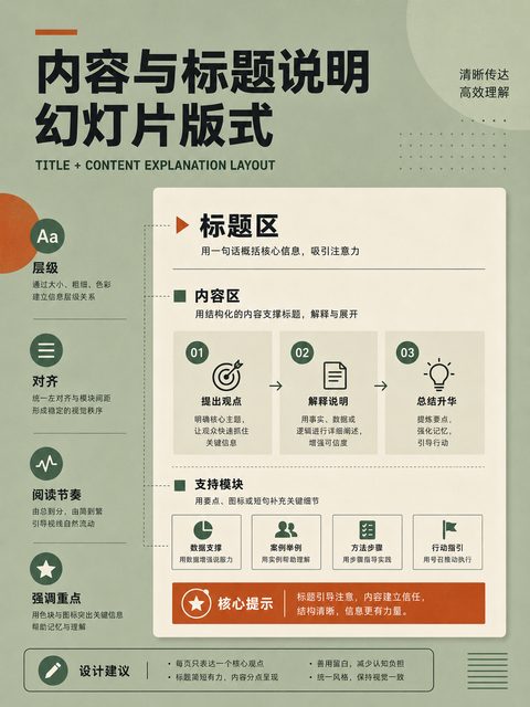 342 内容与标题说明幻灯片版式