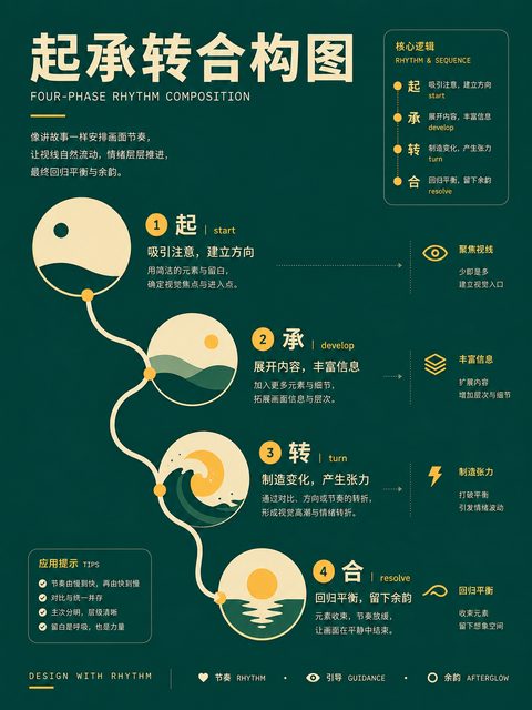 332 起承转合构图
