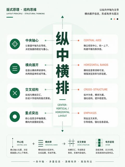 纵中横排